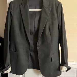 Theory blazer grey size 8